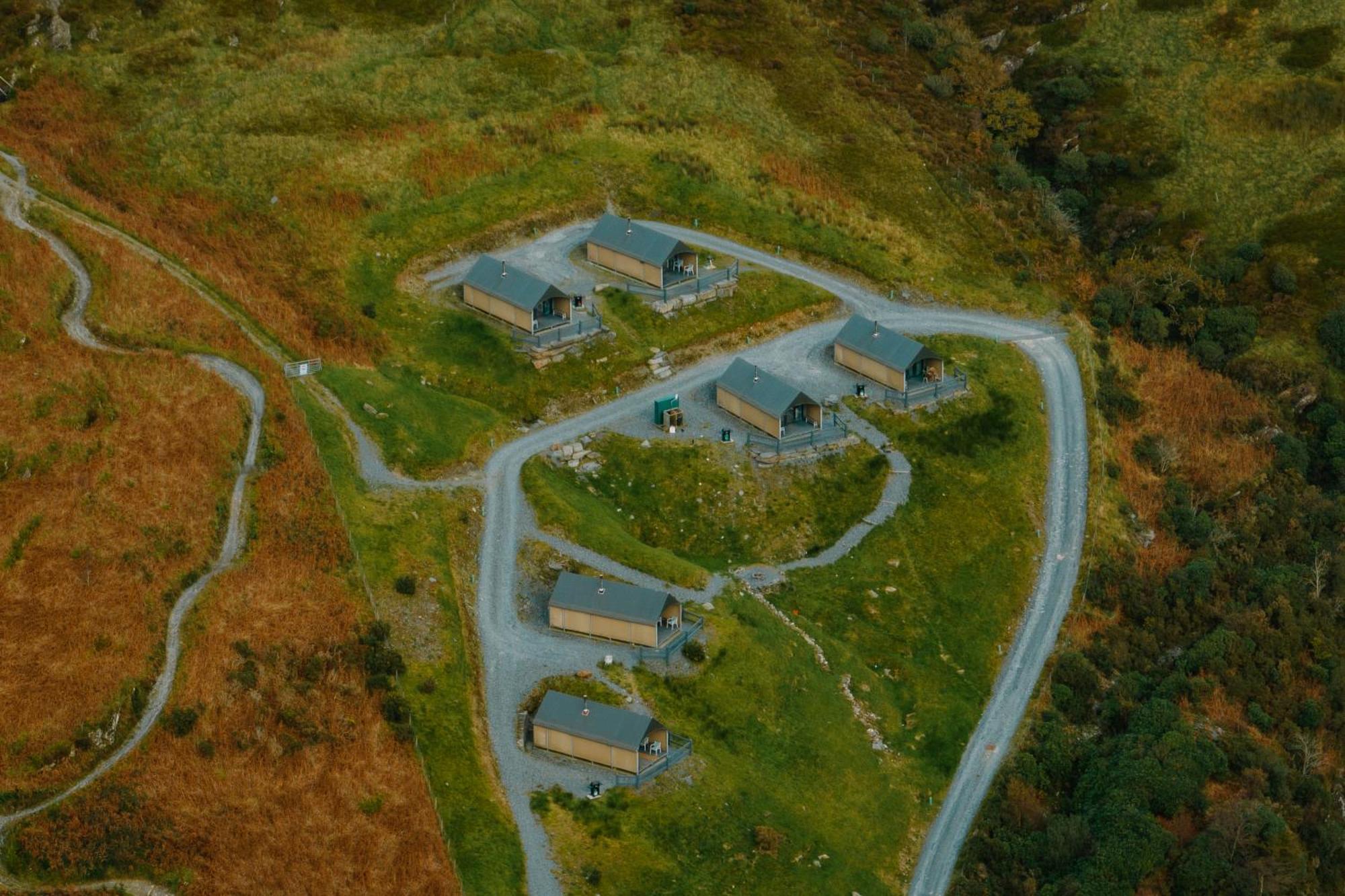 Llechwedd Glamping Hotel Blaenau Ffestiniog Kültér fotó