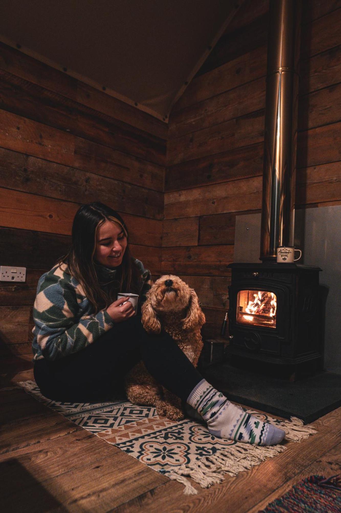 Llechwedd Glamping Hotel Blaenau Ffestiniog Kültér fotó