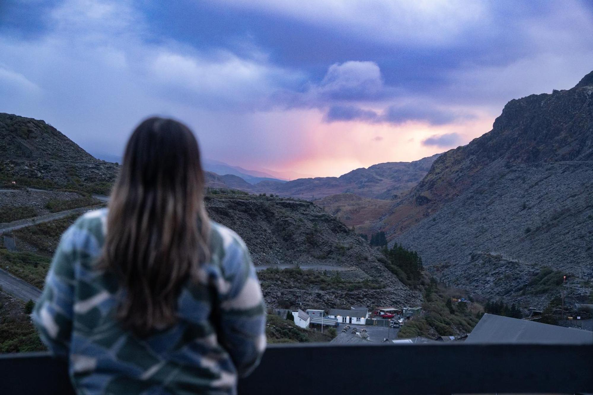 Llechwedd Glamping Hotel Blaenau Ffestiniog Kültér fotó